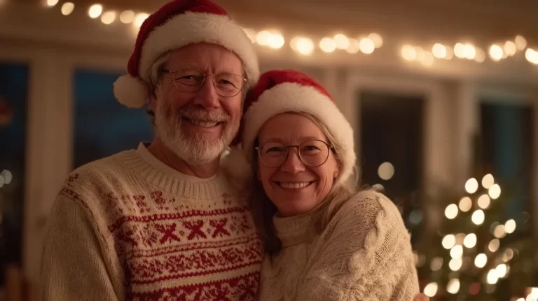 Christmas for seniors at Christian Care Allen