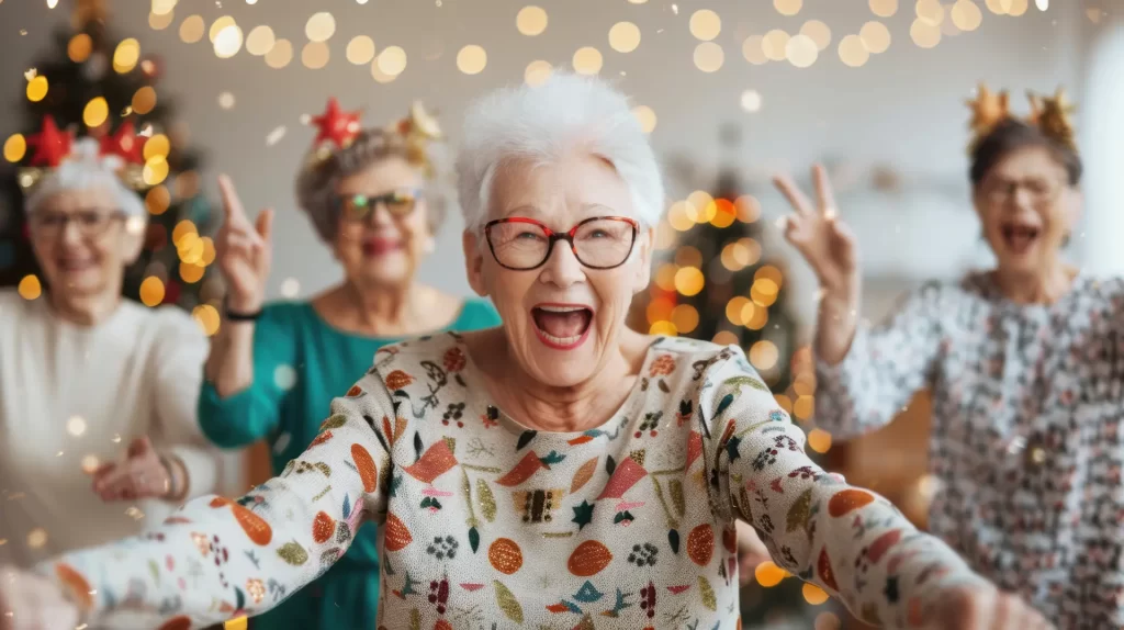 Celebrating New Year at Christian Care Allen